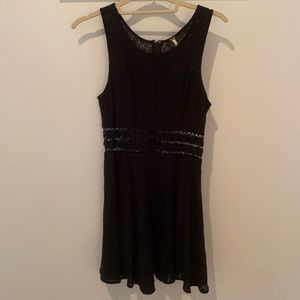 Free people dress with lace midriff design size 2